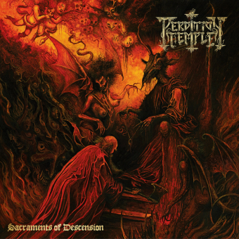 PERDITION TEMPLE Sacraments Of Descension LP , BLACK [ VINYL 12"]